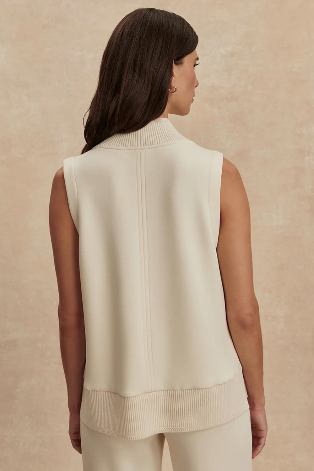 Varley Freida V Neck Tank in Pristine