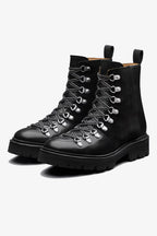Grenson Nanette Colorado Leather Hiker Boot - Black