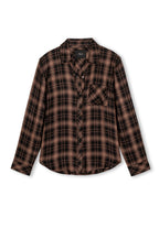 Rails Hunter Blouse in Almond Black