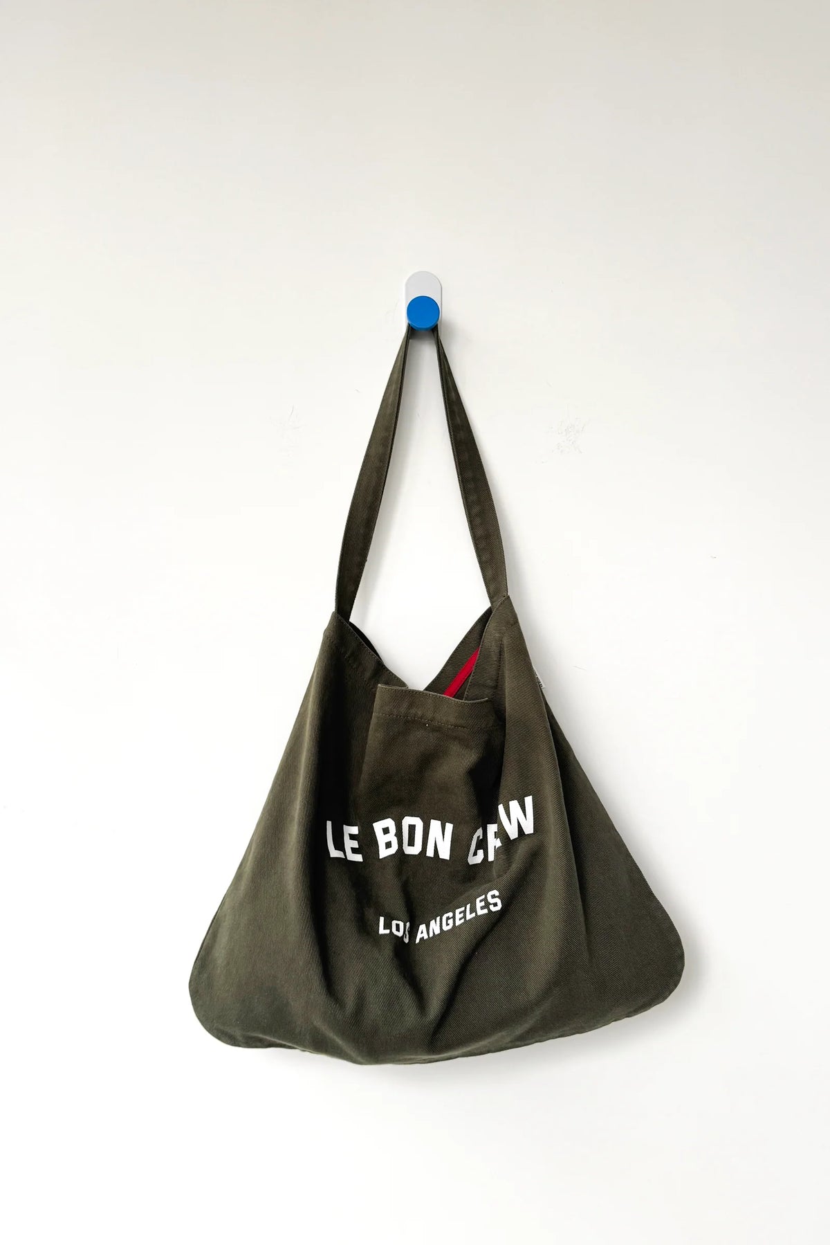 Le Bon Crew Happy Carry Bag in Olive