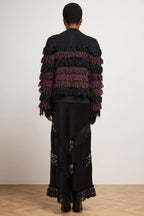 Hayley Menzies Willa Silk Skirt in Black