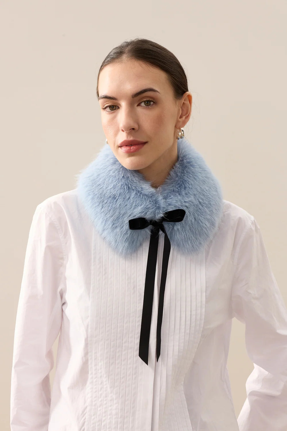 Helen Moore Diana Collar in Sky Blue