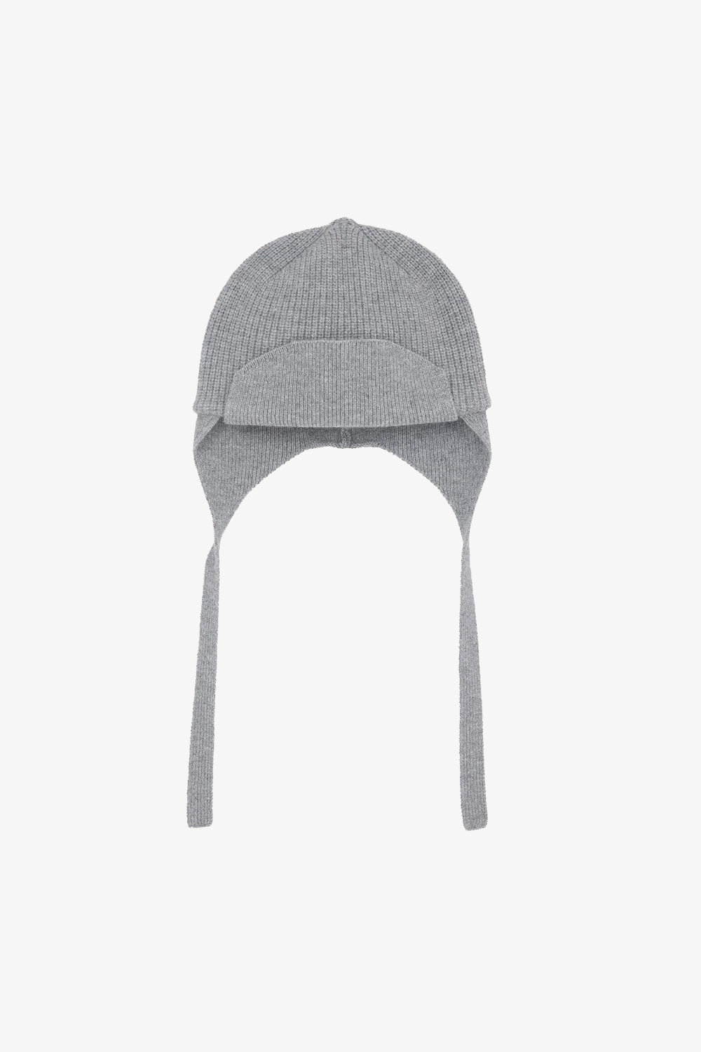 Helen Moore Merino Trapper Hat in Grey
