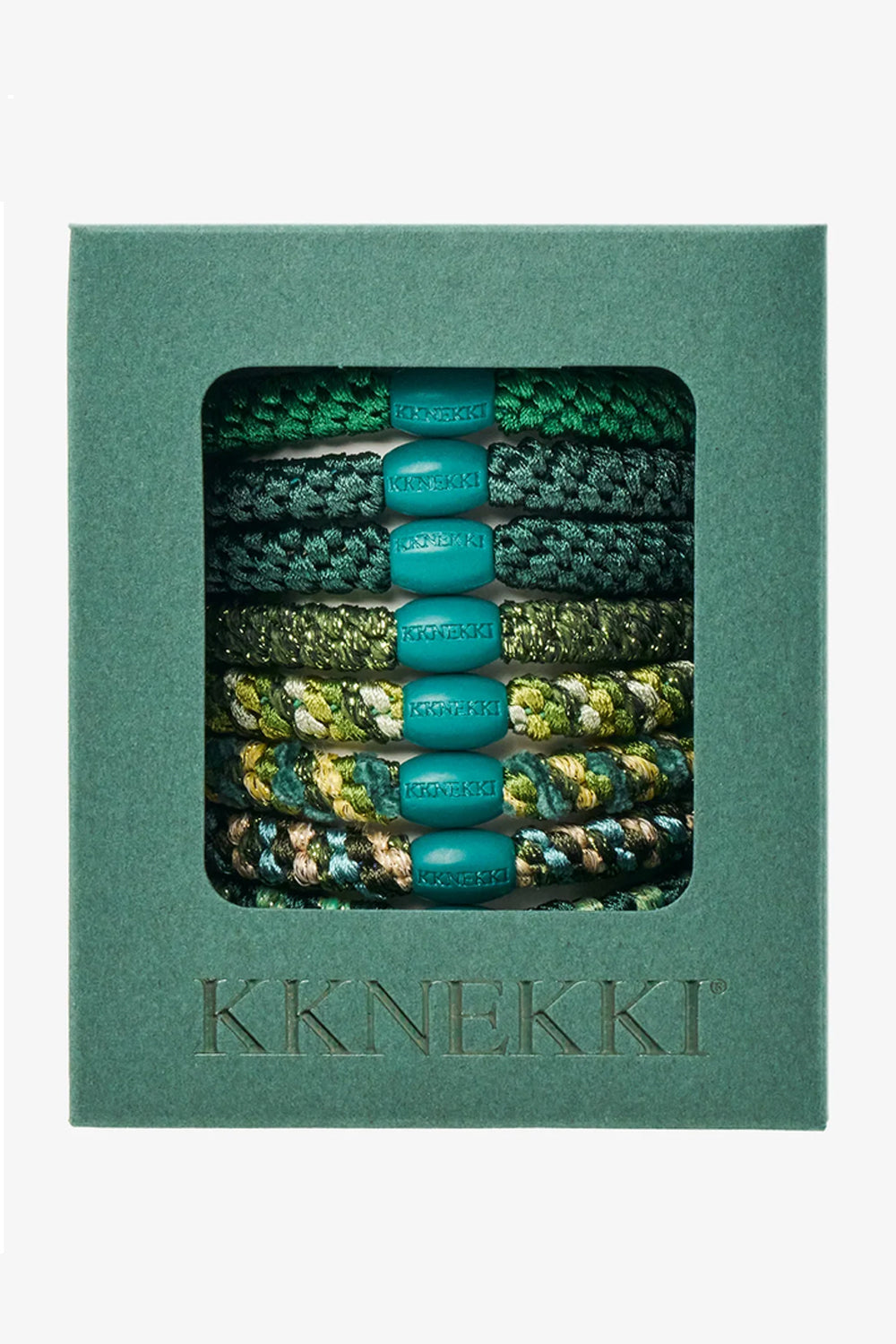 Kknekki Forest Edition Pack of 8 Hair Ties