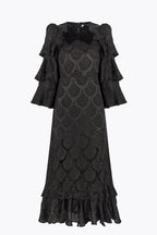 Queens of Archive Anjelica Dress in Black