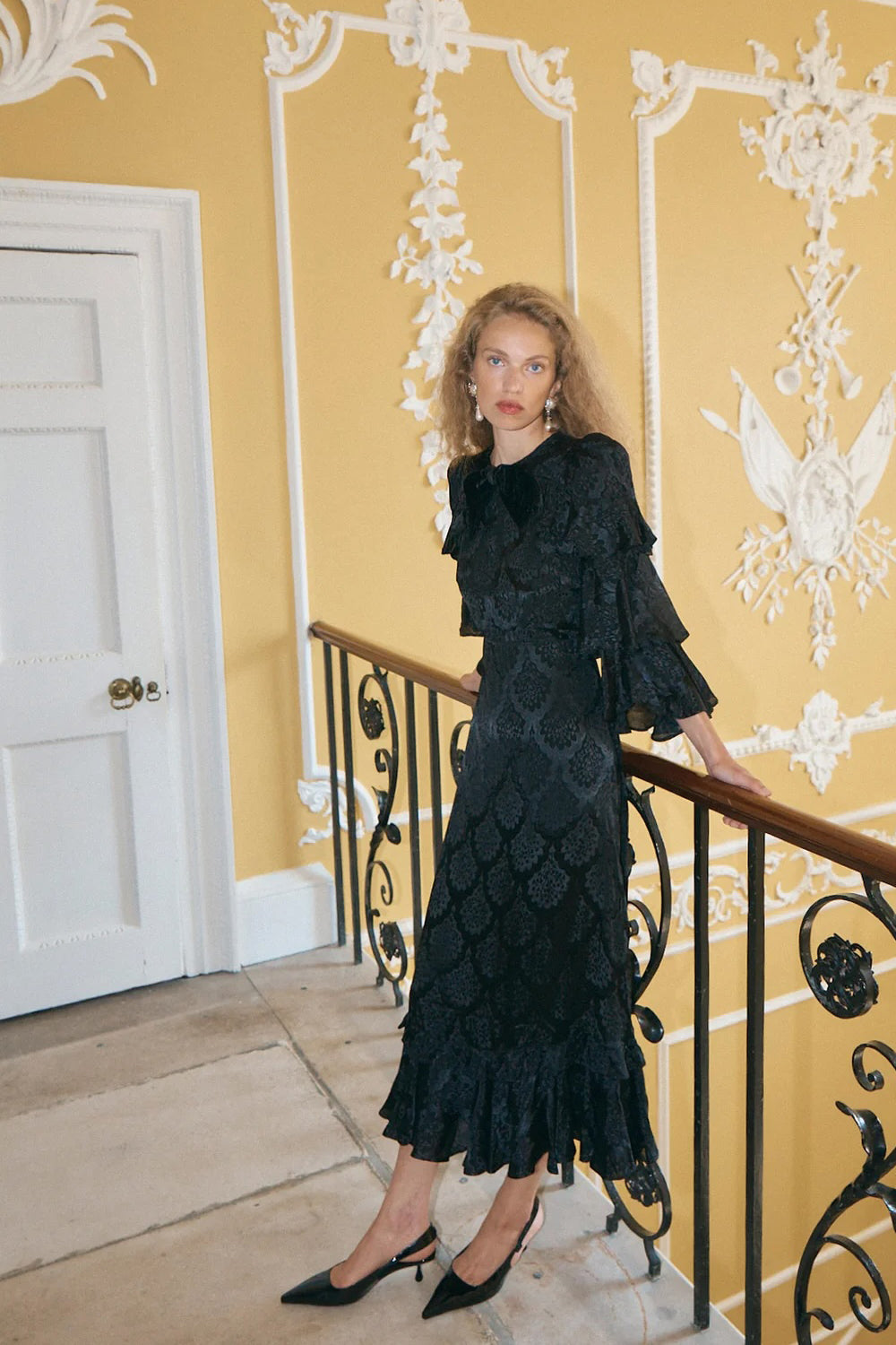 Queens of Archive Anjelica Dress in Black