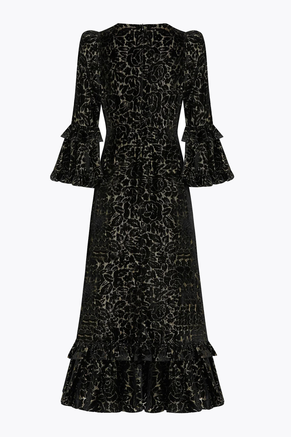 Queens of Archive Chiara Dress in Black / Gold