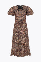 Queens of Archive Delphine Dress in Leopard