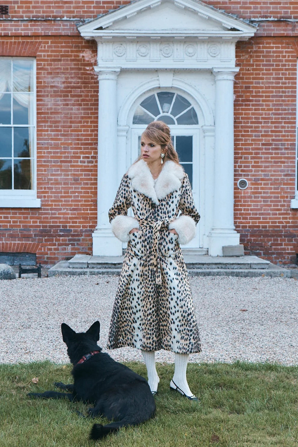 Queens of Archive Priscilla Cheetah Print Maxi Coat