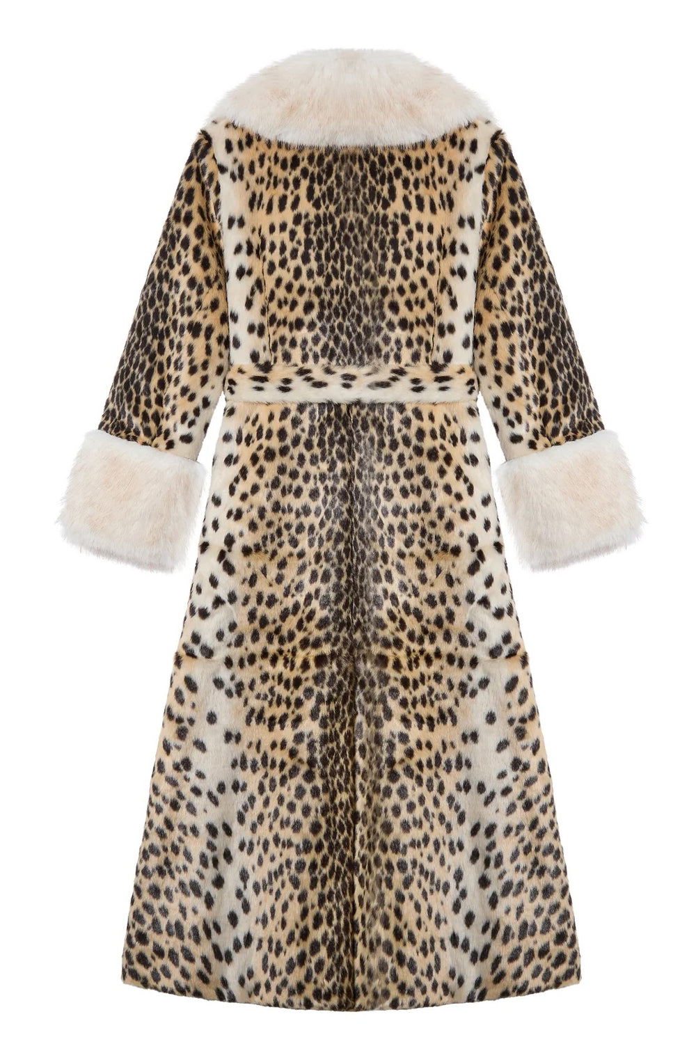 Queens of Archive Priscilla Cheetah Print Maxi Coat