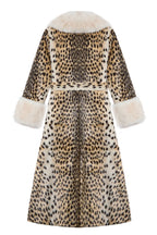 Queens of Archive Priscilla Cheetah Print Maxi Coat