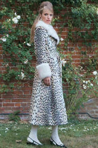 Queens of Archive Priscilla Cheetah Print Maxi Coat