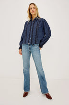 Rails Rowen Shirt in Classic Blue