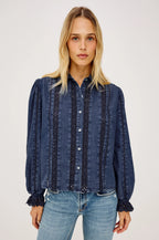 Rails Rowen Shirt in Classic Blue