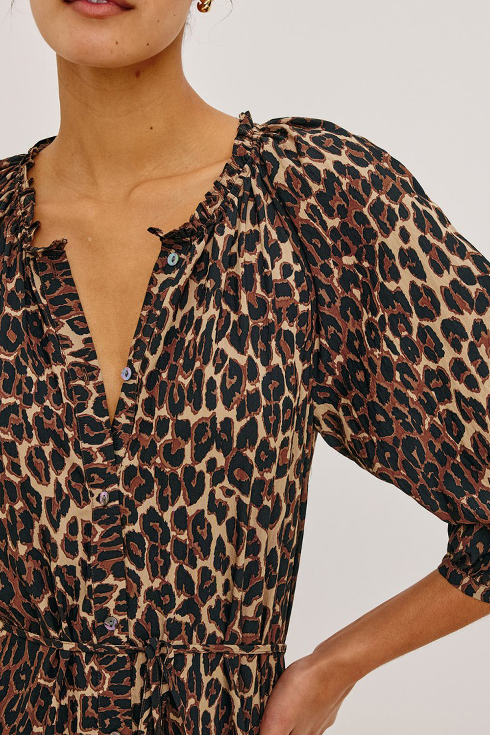 Rails Leanne Dress in Brown Nala