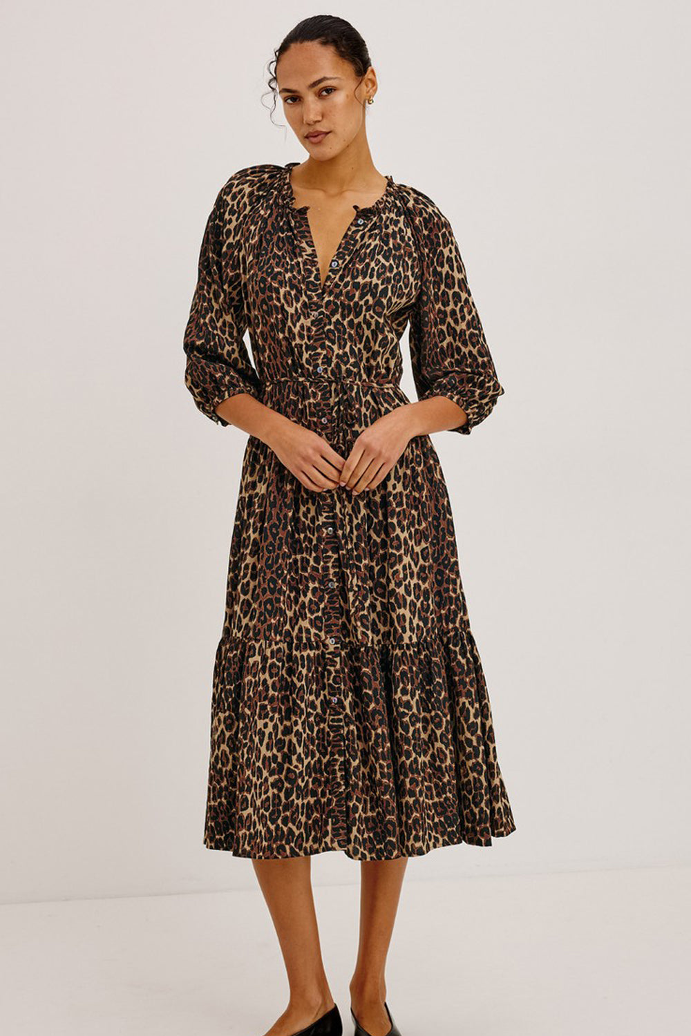 Rails Leanne Dress in Brown Nala