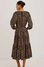 Rails Leanne Dress in Brown Nala