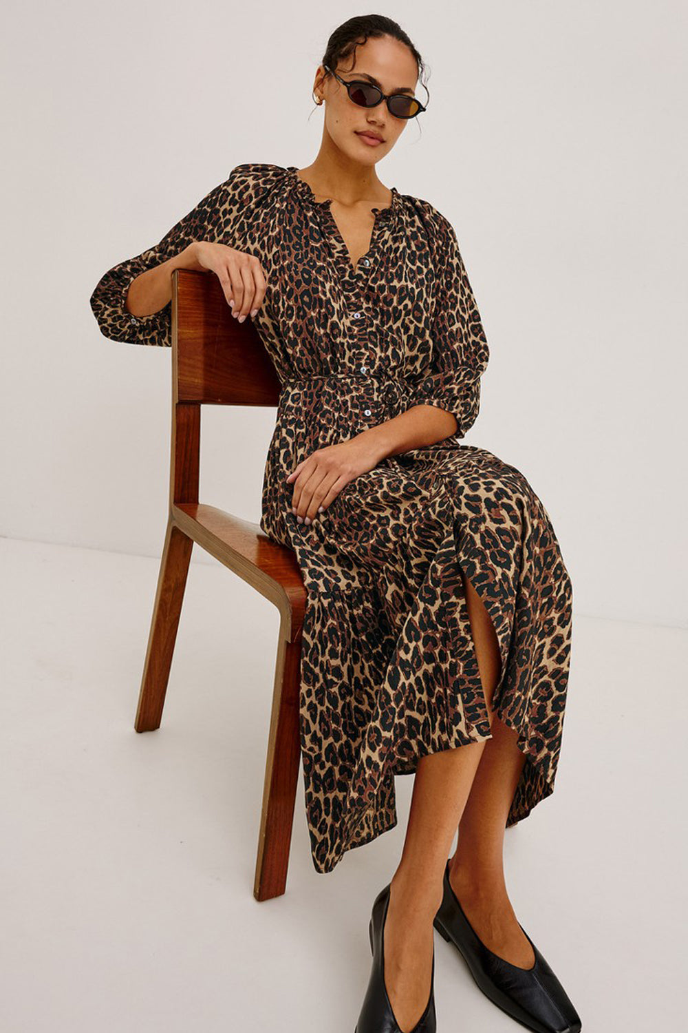 Rails Leanne Dress in Brown Nala