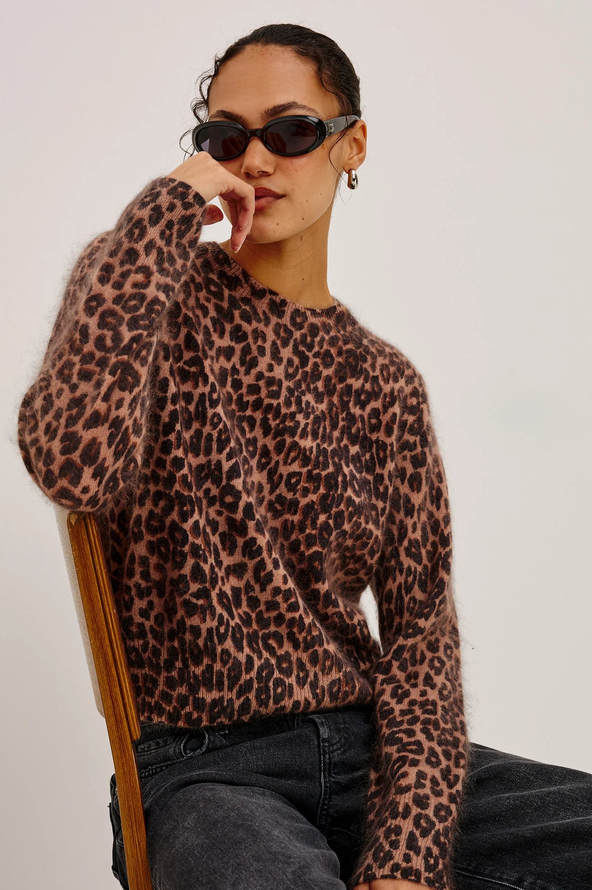 Rails Sofia Sweater in Brown Nala