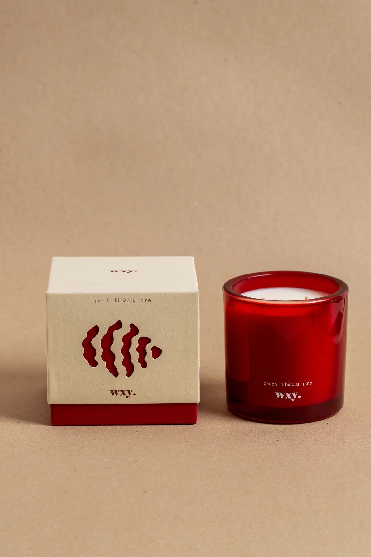 WXY Roam Candle in Peach, Hibiscus and Pine - 12.5oz