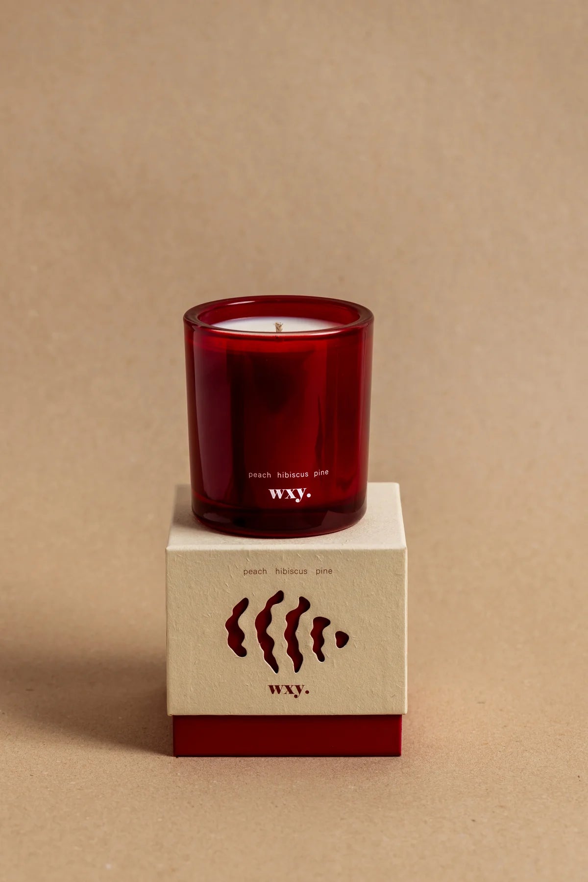 WXY Roam Candle in Peach, Hibiscus and Pine - 12.5oz