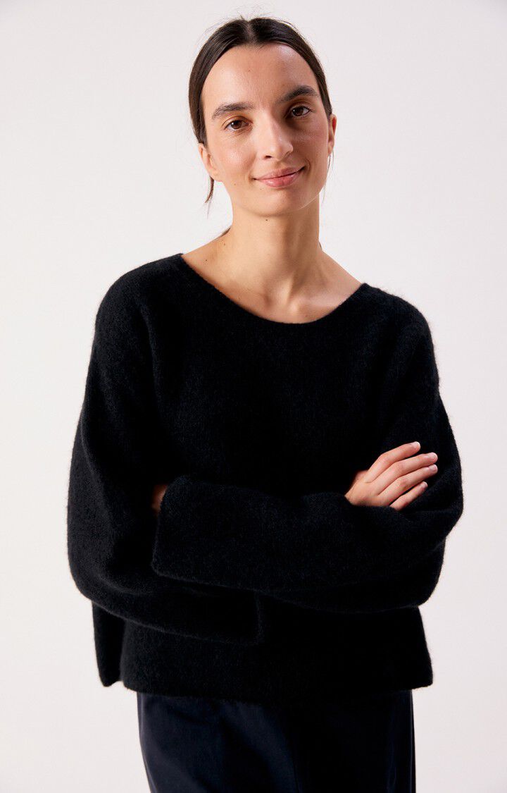 American Vintage Vitow Jumper in Black