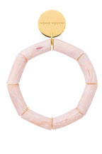 Vanessa Baroni Flex Bracelet Ivory Rose Marble