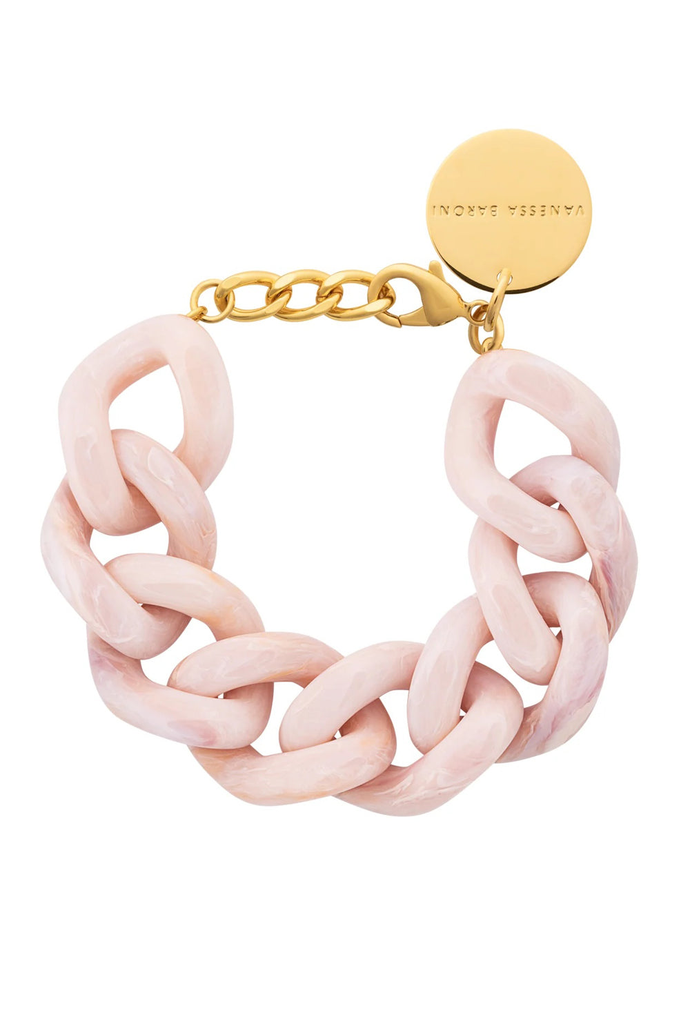 Vanessa Baroni Great Bracelet Ivory Rose Marble