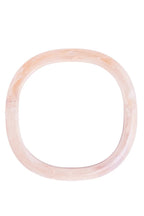 Vanessa Baroni Soft Edge Bangle Ivory Rose Marble