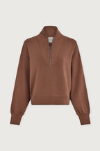 Varley Davidson Sweatshirt in Golden Bronze Marl