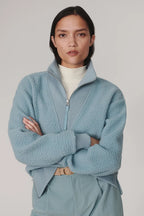 Varley Jaylin Half Zip Fleece in Tourmaline