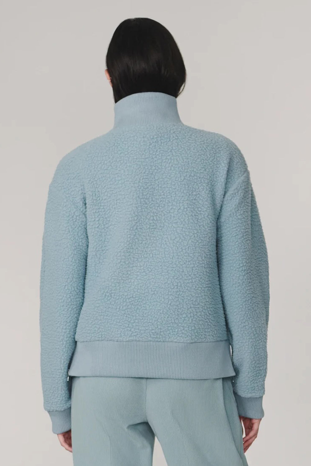 Varley Jaylin Half Zip Fleece in Tourmaline