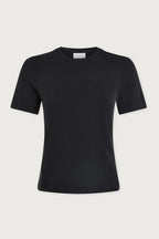 Varley Regina Fitted Tee in Black