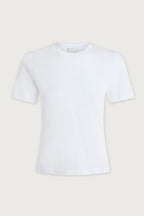 Varley Regina Fitted Tee in White