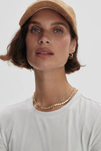 Varley Regina Fitted Tee in White