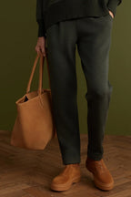 Varley The Rolled Cuff Pant 28.5 in Olive Marl