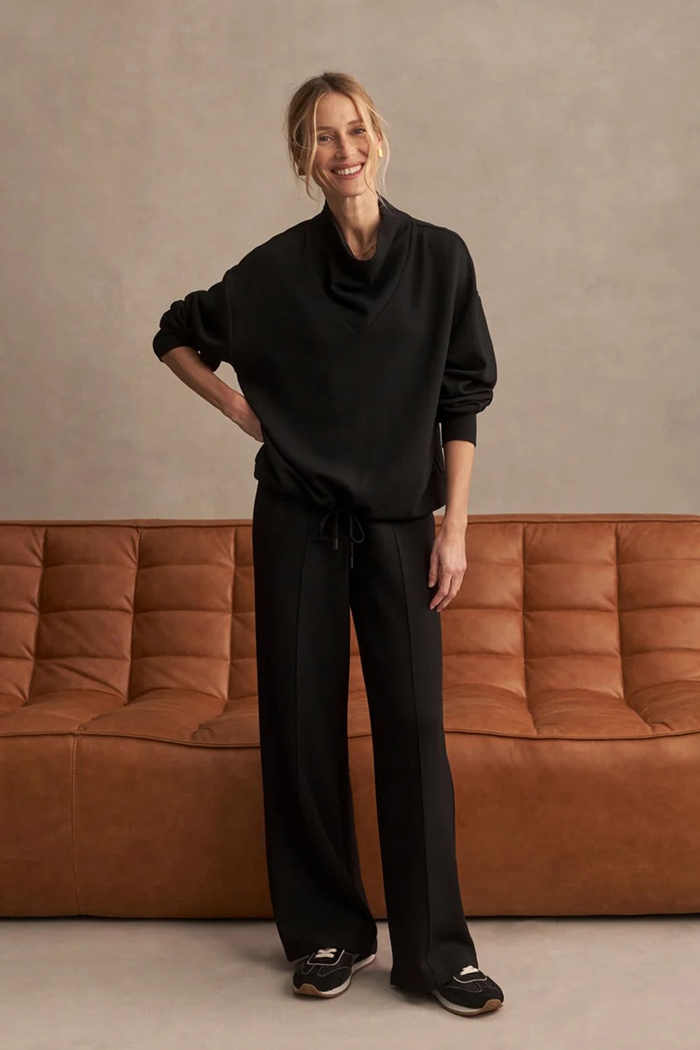 Varley The Wide Leg Pant 30 in Black