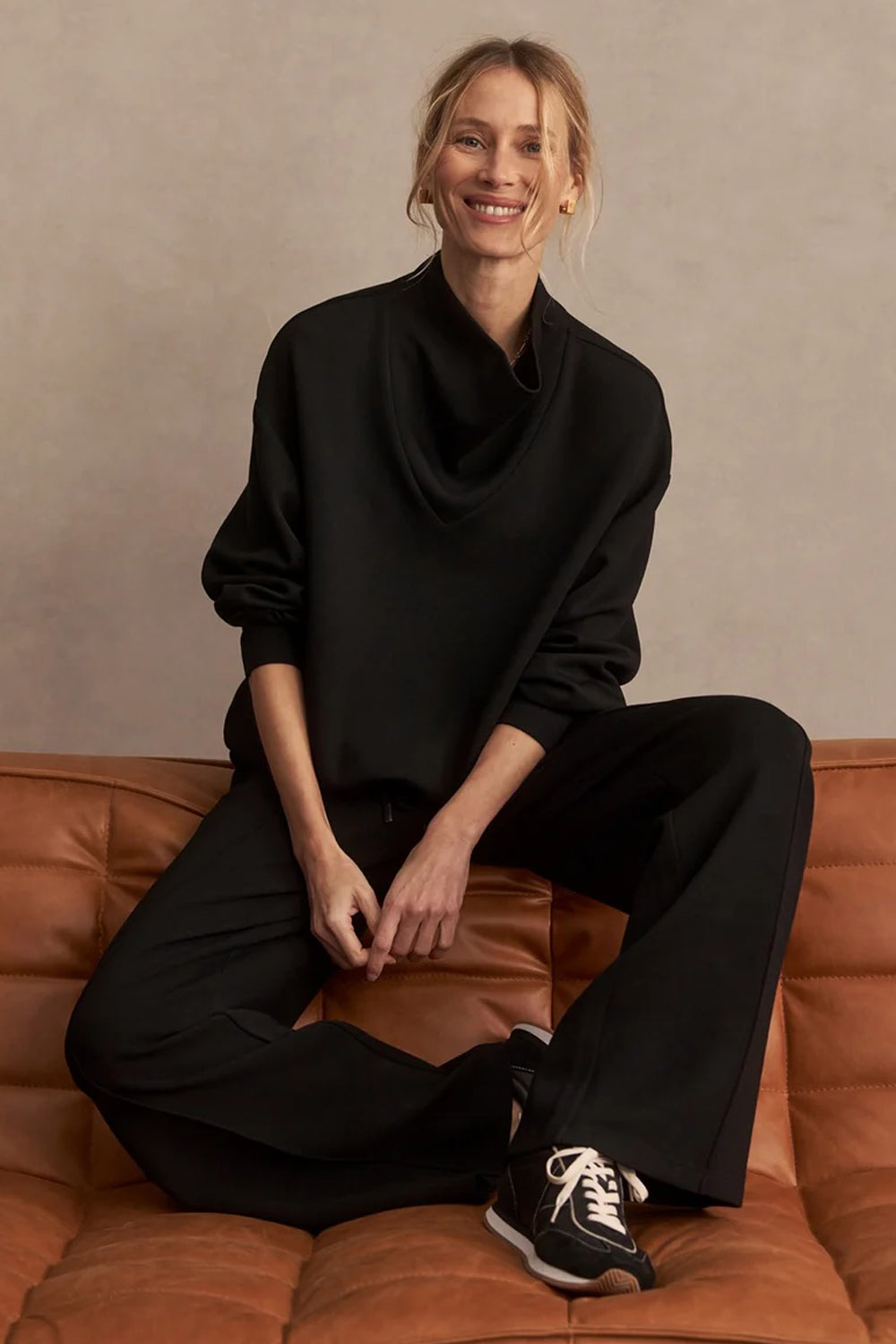 Varley The Wide Leg Pant 30 in Black
