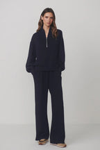 Varley The Wide Leg Pant 30 in Navy