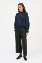 Skall Studio Velina Shirt in Dark Navy