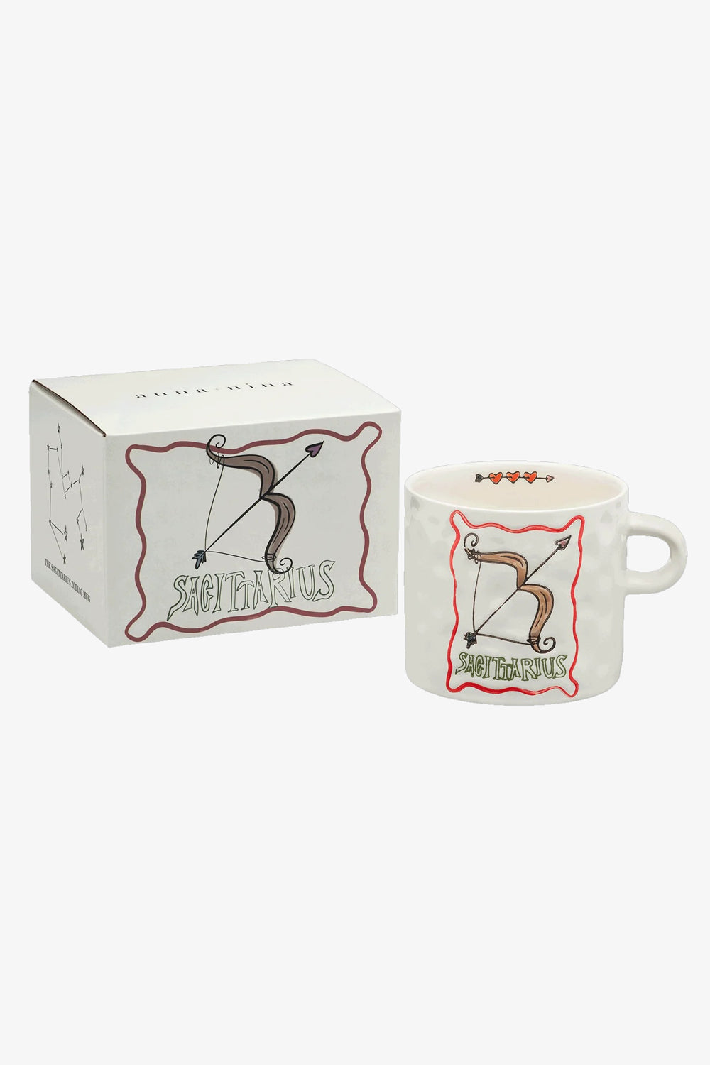 Anna + Nina Zodiac Tea Mug - Sagittarius