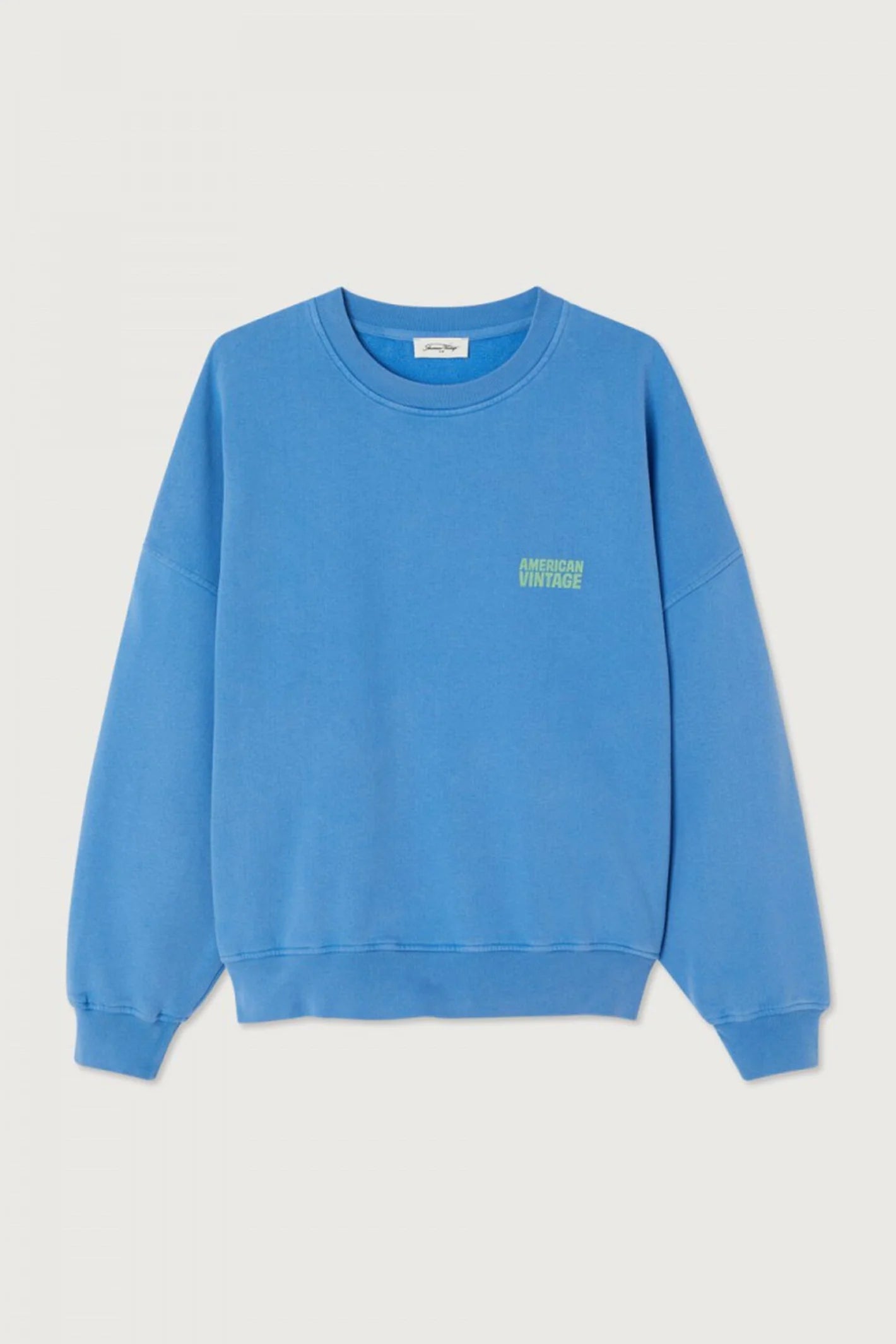 American Vintage Plizzy Sweatshirt in Vintage Nautical