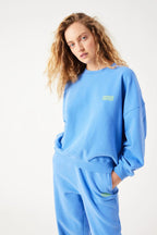 American Vintage Plizzy Sweatshirt in Vintage Nautical