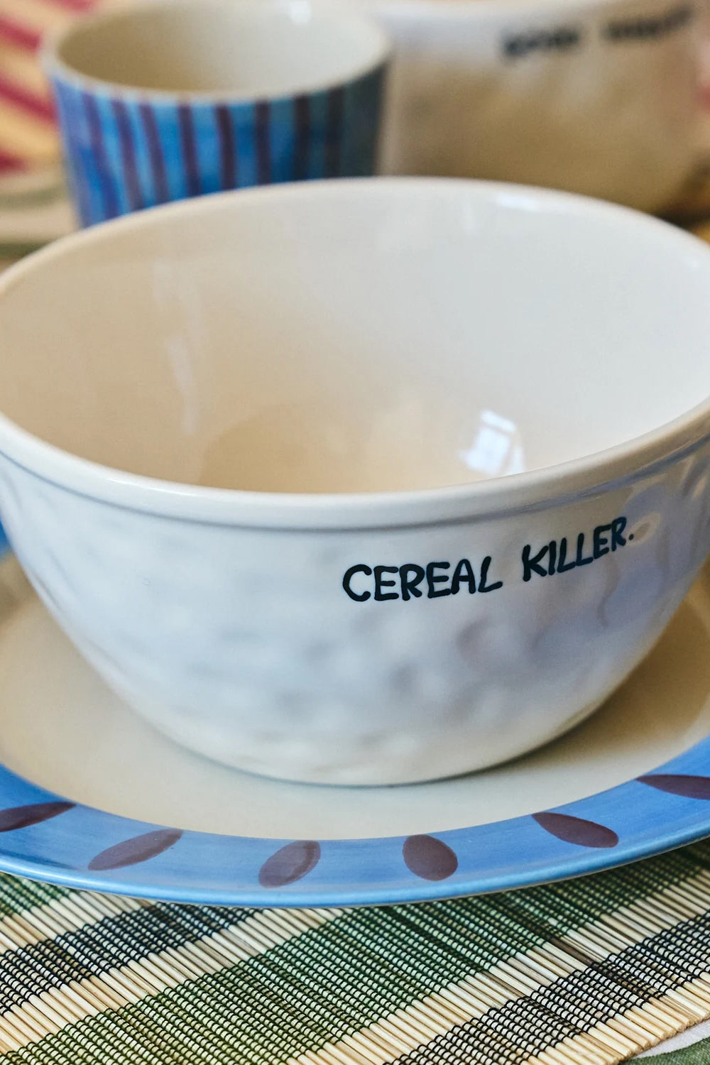 Anna + Nina Cereal Killer Large Bowl
