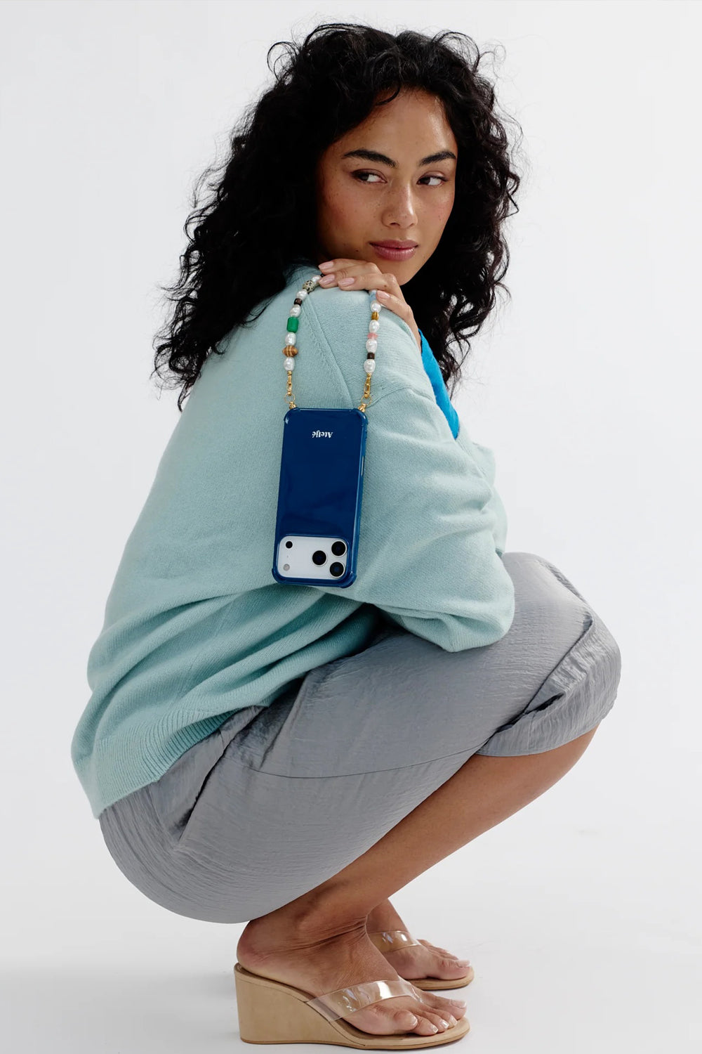 Atelje Iphone 17 Recycled Phone Case in Indigo