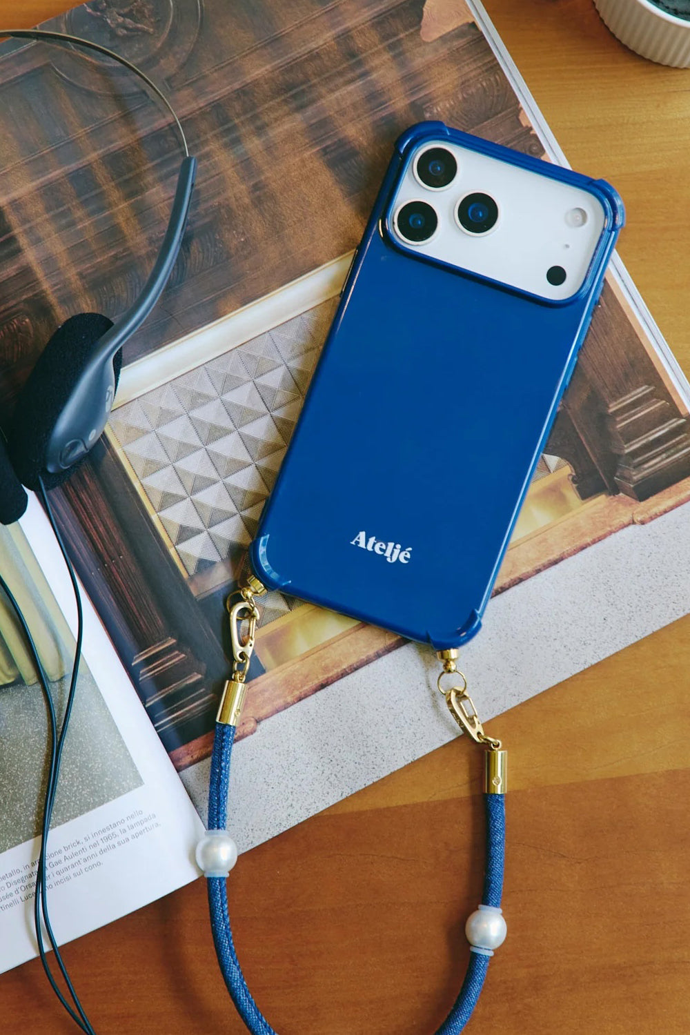 Atelje Iphone 16 Recycled Phone Case in Indigo