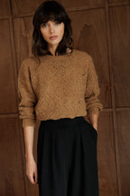 Indi & Cold Alpaca Jumper in Camel